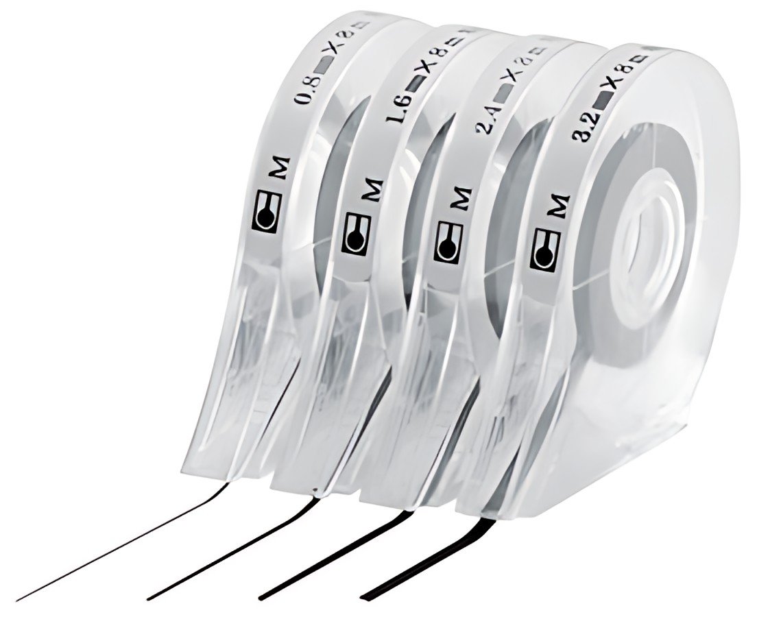 magnetoplan Signet, noir, (l)1,6 mm x (L)8 m