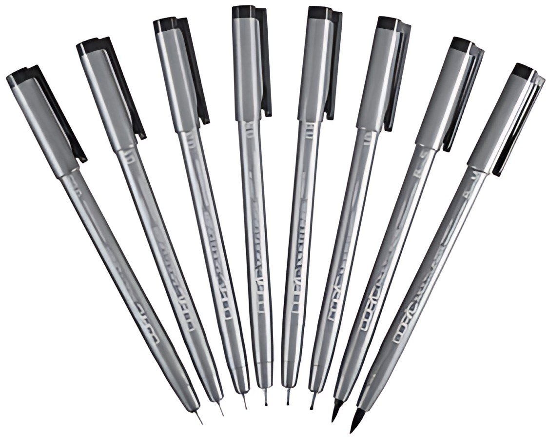 COPIC Feutre MULTILINER, 1,0 mm, noir