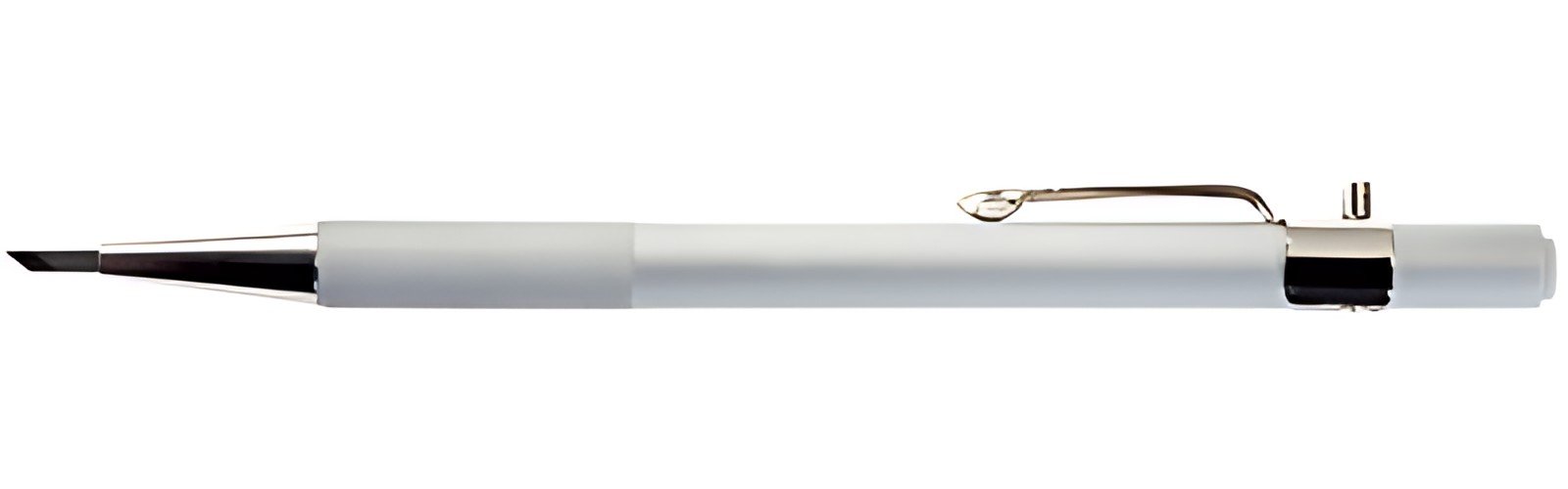 transotype Cutter avec bouton poussoir, aluminium