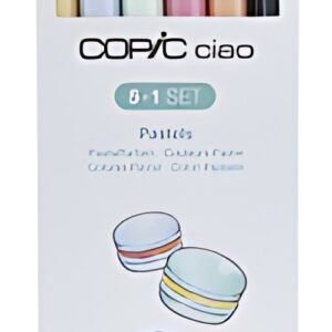 COPIC Marqueur ciao, kit de 5+1 "Pastels"