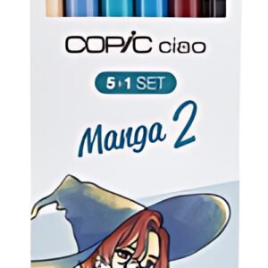 COPIC Kit de marqueurs ciao 5+1, Manga 2
