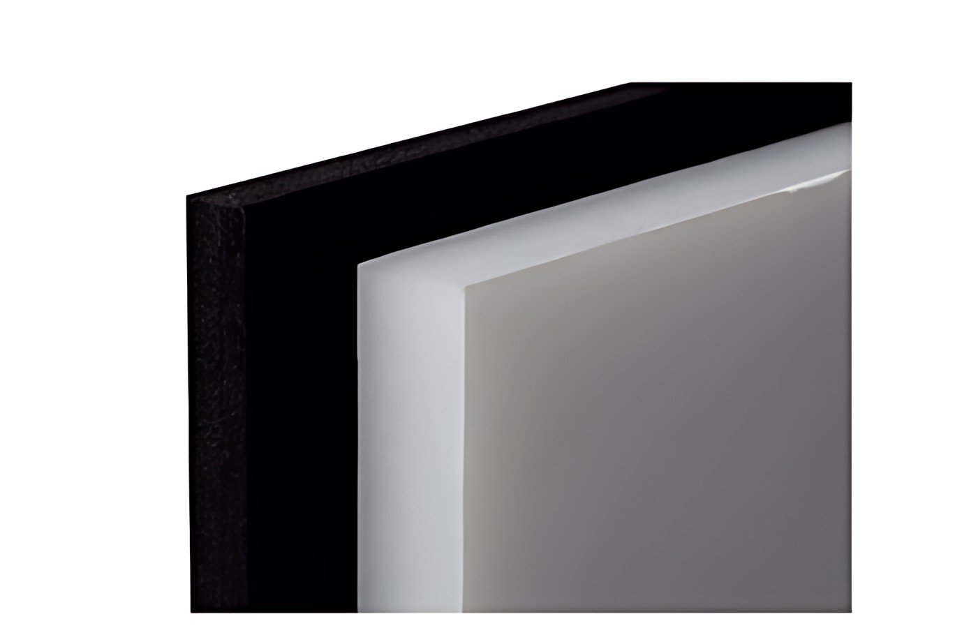 transotype Carton plume Foam Boards, 500 x 700 mm,blanc,10mm
