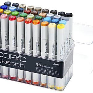 COPIC Marqueur sketch, set de 36 "Base"