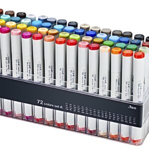COPIC Marqueur pointe pinceau sketch, Set A de 72