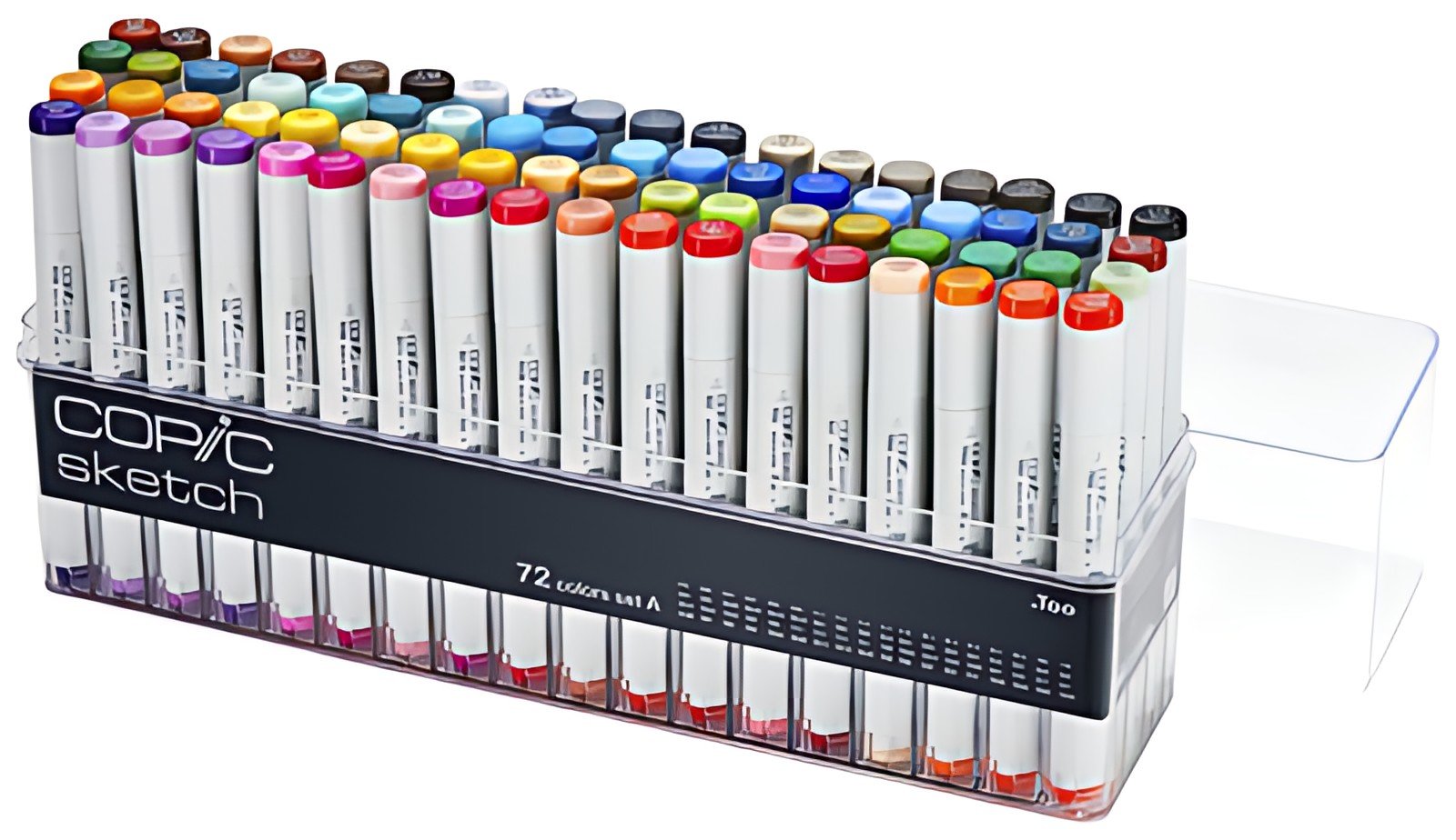 COPIC Marqueur pointe pinceau sketch, Set A de 72