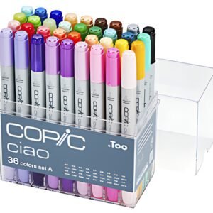 COPIC Hobbymarker ciao, set A de 36