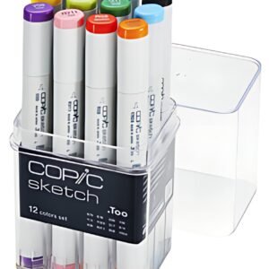 COPIC Marqueur sketch, kit de 12
