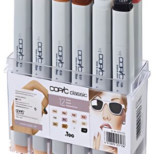 COPIC Marqueur classic, kit de 12 couleurs chair