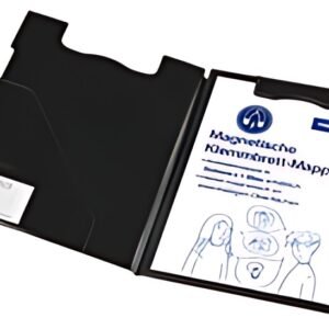 magnetoplan Porte-bloc double magnétique, noir