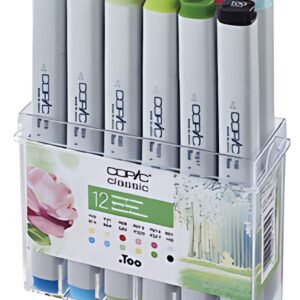 COPIC Marqueur classic, kit 12 couleurs de printemps