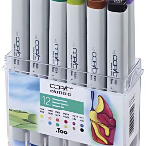 COPIC Marqueur classic, kit de 12 couleurs été