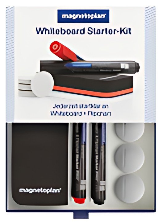 magnetoplan Kit de démarrage Whiteboard, pour tableau blanc