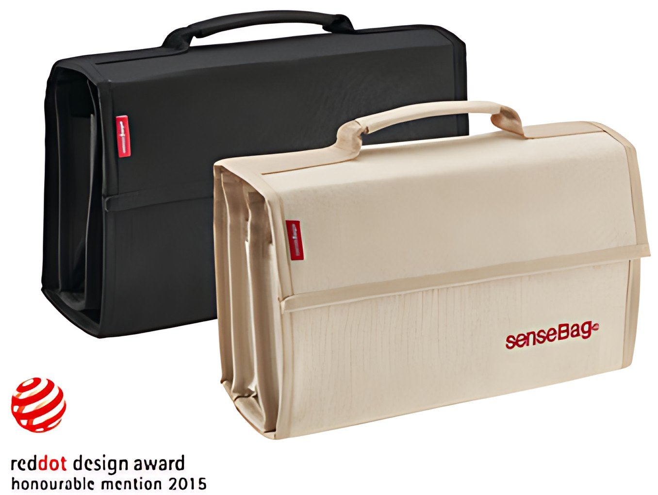 transotype Portefeuille "senseBag" pour 72 crayons, noir
