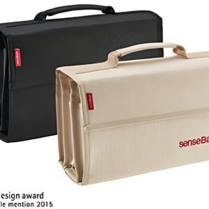 transotype Portefeuille "senseBag" pour 72 crayons, naturel