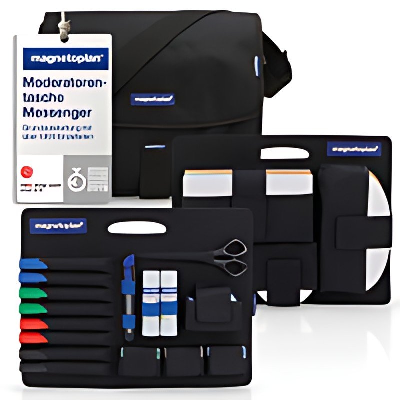 magnetoplan Sacoche de présentation "Messenger", équipé