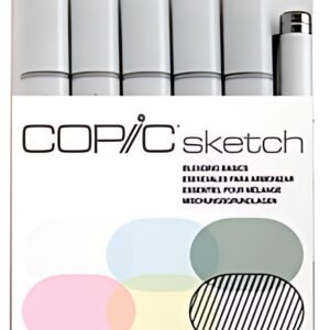 COPIC Marqueur sketch, kit de 6 "Blending Basics"
