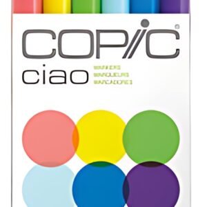 COPIC Marqueur ciao, kit de 6 "Brights"