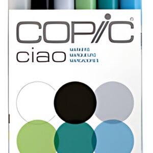 COPIC Marqueur ciao, kit de 6 "Sea"