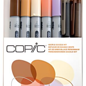 COPIC Marqueur ciao, kit de 7 "Doodle Kit Peopel"