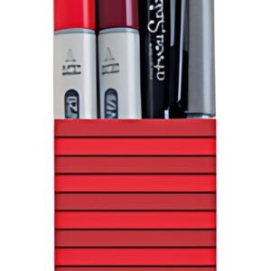 COPIC Marqueur ciao, kit de 4 "Doodle Pack Red"
