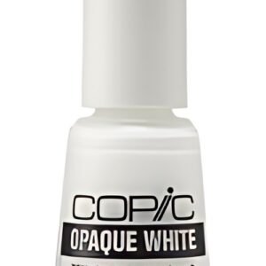 COPIC Opaque White, dans un flacon en verre avec pinceau
