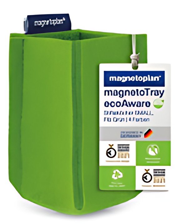 magnetoplan Pot à crayons magnetoTray, petit, vert