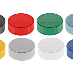 magnetoplan Discofix aimant rond "magnum",couleurs assorties