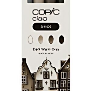 COPIC Marqueur ciao, kit 3+1 SHADE "Dark Warm Gray"