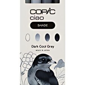 COPIC Marqueur ciao, kit 3+1 SHADE "Dark Cool Gray"