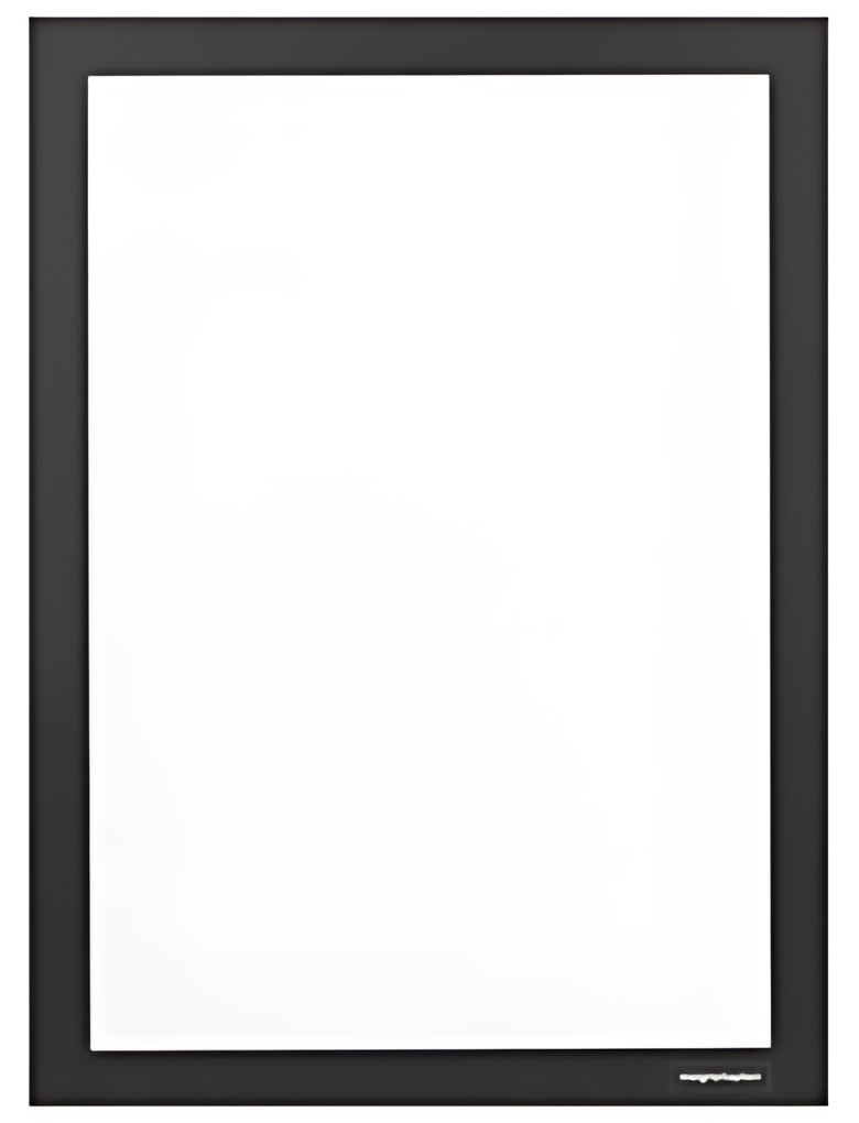 magnetoplan Cadre d'affichage magnetofix, A3, noir