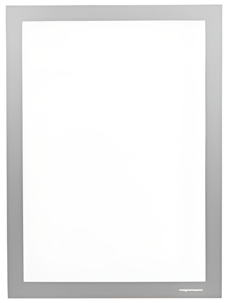 magnetoplan Cadre d'affichage magnetofix, A3, argent