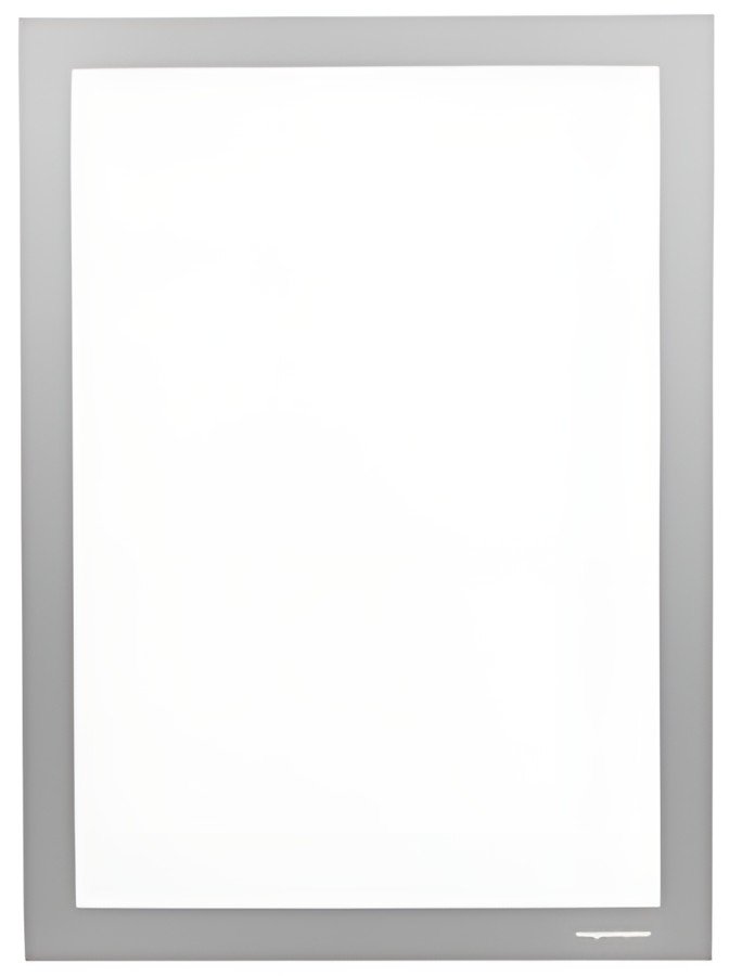 magnetoplan Cadre d'affichage magnetofix, A6, argent