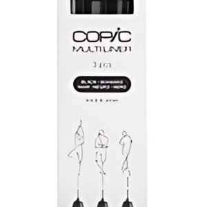 COPIC Feutre fin MULTILINER, set de 3, noir