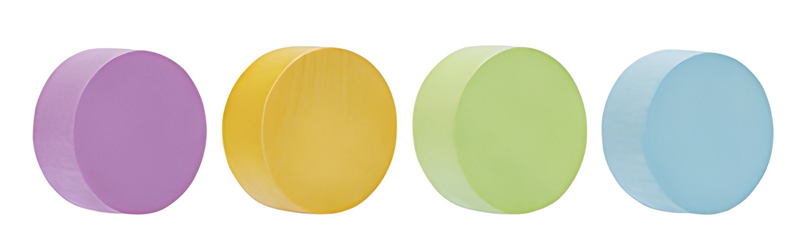 magnetoplan Aimant néodyme Wood Series Circle, coloré