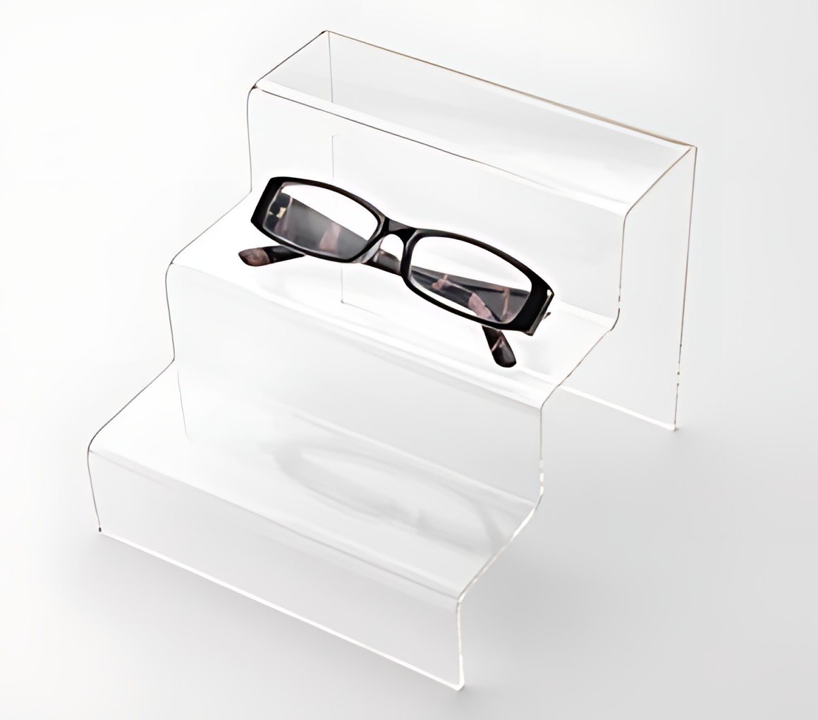 deflecto Présentoir 3 étages, 175x150x190 mm, transparent