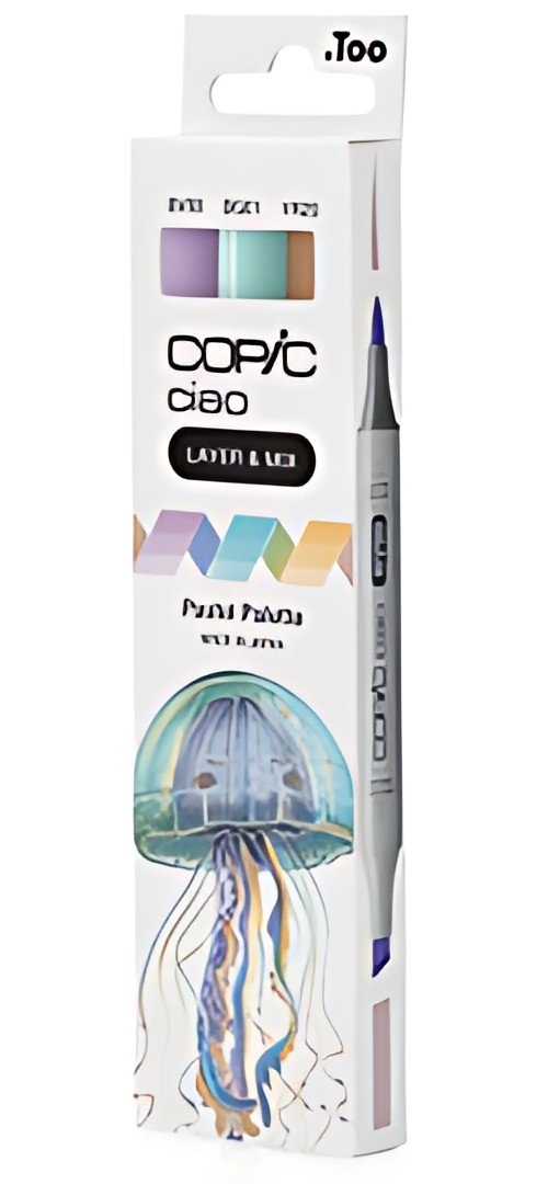 COPIC Marqueur ciao, set de 3 "Pastel Palette"