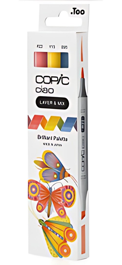COPIC Marqueur ciao, set de 3 "Brilliant Palette"
