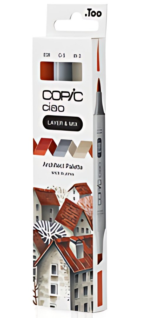 COPIC Marqueur ciao, set de 3 "Architect Palette"