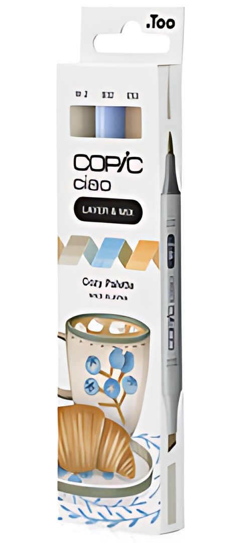 COPIC Marqueur ciao, set de 3 "Cozy Palette"