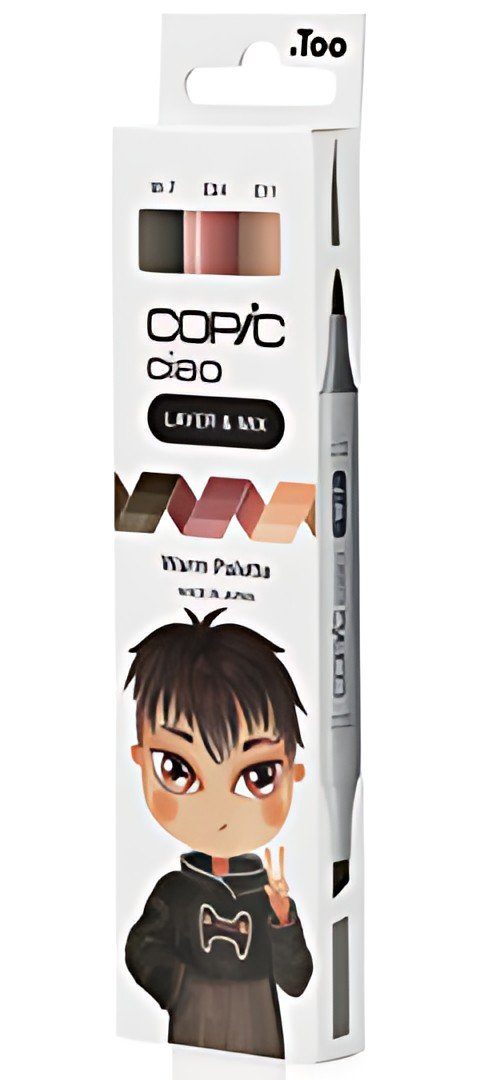 COPIC Marqueur ciao, set de 3 "Warm Palette"
