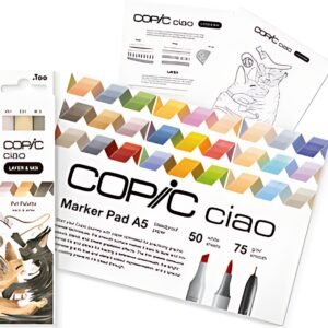 COPIC Marqueur ciao "LAYER & MIX Starter Set", Pets