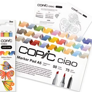 COPIC Marqueur ciao "LAYER & MIX Starter Set", brilliant