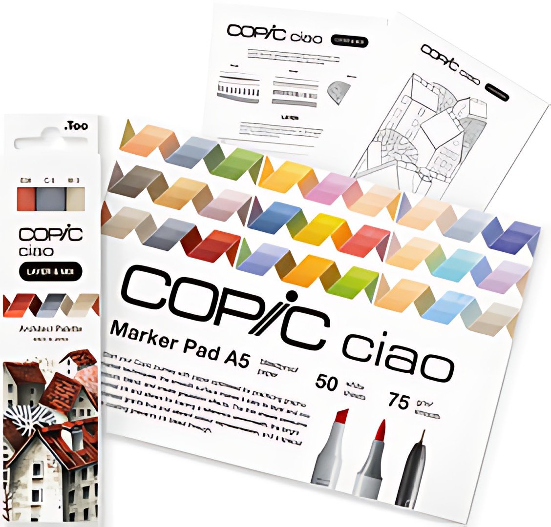COPIC Marqueur ciao "LAYER & MIX Starter Set", Architect