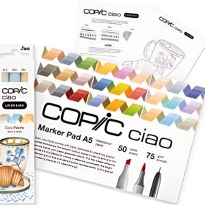 COPIC Marqueur ciao "LAYER & MIX Starter Set", Cozy