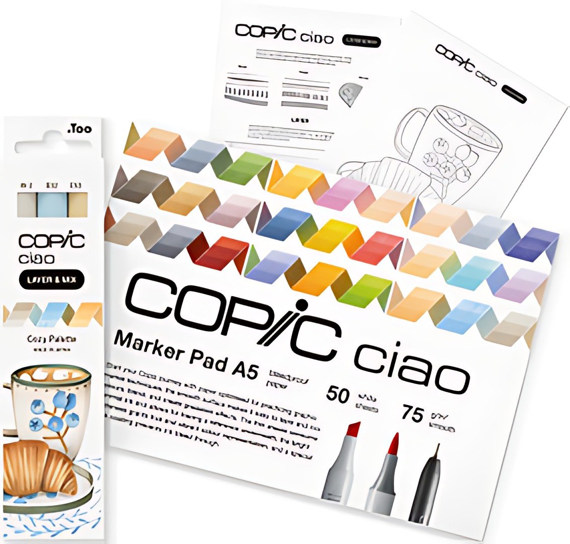 COPIC Marqueur ciao "LAYER & MIX Starter Set", Cozy