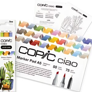 COPIC Marqueur ciao "LAYER & MIX Starter Set", Botanic
