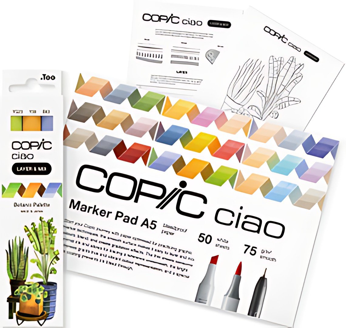 COPIC Marqueur ciao "LAYER & MIX Starter Set", Botanic