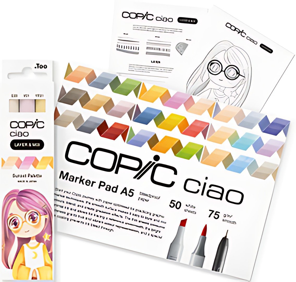 COPIC Marqueur ciao "LAYER & MIX Manga Starter Set", Sunset