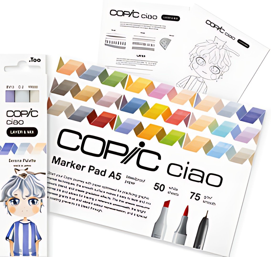 COPIC Marqueur ciao "LAYER & MIX Manga Starter Set", Serene