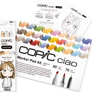 COPIC Marqueur ciao "LAYER & MIX Manga Starter Set", Mellow